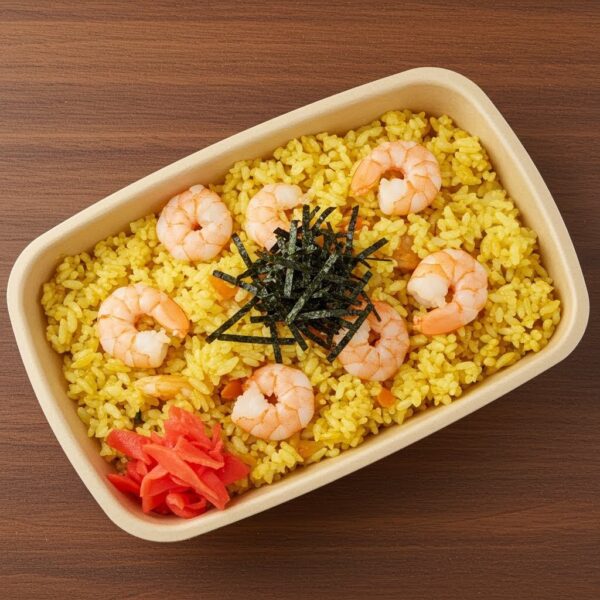 ニンニクカレーえびチャーハン